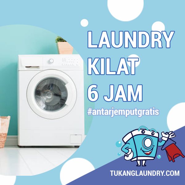 Laundry Kilat 6 Jam - Harga Jember